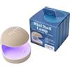 Nyra Beauty Tech Nyra Mini Lampada per Unghie UV/LED, 5W, Asciugatore Ultracompatto con 5 LED, Timer 60s, Sensore Automatico, Alimentazione USB, per Smalto Gel