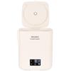 Bonbela Piccola lavatrice automatica, 7L, lavatrice portatile con grande capacità ed essiccazione rotante per appartamento familiare dormitorio RV 100-240V (Beige)