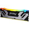 Kingston Technology FURY 24GB 8400MT/s DDR5 CL40 CUDIMM Renegade RGB Silver XMP