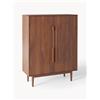 Westwing Collection Credenza alta in legno di mango Paul