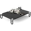 FAYDUDU Brandina per Cani Taglia Grande Cuccia Cane Interno Esterno Lettino Rialzato per Cani Rinfrescante per Animali Domestici Divanetto per Cane, 110x76cm (M)