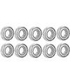 Walfront 10Pcs Cuscinetti a Sfera 6900Z Doppia Schermatura 10 x 22 x 6 mm Ccuscinetti a Sfera 10mm