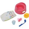 Heless He- Vaso con accessori, confezionato nella rete , Modelli/Colori Assortiti, 1 Pezzo