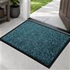 Mibao zerbino interno esterno - assorbente e lavabile - blu | Zerbino antisporco 60x120cm - tappeto antiscivolo interno ed esterno - zerbino da porta, anche per esterno coperto