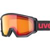 Uvex athletic FM, maschera da sci Unisex adulto, black matt, one size