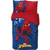 arlis Set di Biancheria da Letto per Bambini Spiderman, Copripiumino Reversibile 140 x 200 cm, Federa 63 x 63 cm, 100% Cotone (Set Biancheria da Letto Spiderman - A, 140 x 200 cm)