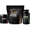 SELF OMNINUTRITION Kit Massa Muscolare Elite (Proteine isolate 1kg + Creatina 250 gr + Essential Amino 100 cpr) + OMAGGIO - SELF OMNINUTRITION - Peanut better/cioccolato