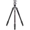 Benro Rhino Carbon Fibre One Series Tripod/Monopod with VX20 Ballhead, 4 Leg Sections, Twist Leg Locks, Padded Carrying Case (FRHN14CVX20) Max Height 164.5 cm