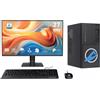 Ankermann-PC CAD Work Business | Intel Core i7-8700 | Nvidia Quadro K620 2GB | 32GB RAM | 1TB NVMe SSD | Windows 11 | WiFi | MSI PRO MP 27" E14A Full-HD Monitor | Mouse & tastiera | Libre Office