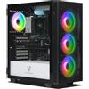 Ankermann-PC Wildrabbit X ASUS Aero | AMD Ryzen 7 9800X3D | Nvidia GeForce RTX 5070 12GB | 32GB DDR5 RAM | 1TB NVMe SSD | Windows 11 | WiFi & Bluetooth | Libre Office