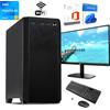 MEG-BAR PC Komplett - Ufficio - Multimedia - Workstation PC - Monitor Intel 24" - Ottime prestazioni e luminosità - Office 2019 - Windows 11 - 16GB RAM - 512 SSD