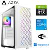 MEG-BAR PC da gioco - Intel i5 - nVidia Geforce RTX3060 - 16 GB di RAM DDR4 - 512 SSD M.2 - case AZZA RGB con vetro temperato - WLAN - PC da gioco