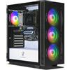 Ankermann-PC Nightcore Gaming V3 | Intel Core i7-13700F | Nvidia GeForce RTX 5070 12GB | 16GB DDR5 RAM | 1TB NVMe SSD | Windows 11 | WiFi & Bluetooth | Libre Office
