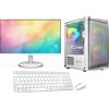 VIST Gaming Core i5 12400F - RAM 16GB - RTX 3050 - SSD 1TB M.2 - WIFI - LCD 24 - Windows 11 Pro
