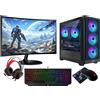 VIST PC Gaming Ryzen 7 7700 - RAM 32GB - RTX 5060 - SSD 1TB M.2 - LCD 27 - W11 Pro