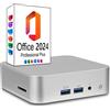 Ankermann-PC Ank-IX Ryzen 7 Mini PC | 16GB DDR5 RAM | 1TB NVMe SSD | Windows 11 | AMD Ryzen 7 - 6800 | WiFi & Bluetooth | MS Office 2024