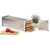 Tauro Essiccatori, Essiccatore Alimentare Biosec Deluxe B12, 100% MADE IN ITALY in acciaio inox con 12 cestelli, potenza 550W essicca fino a 7Kg