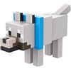 Mattel Minecraft - Lupo Action Figure con 1 pezzo per costruire un portale e 1 accessorio, da collezione, Giocattolo per Bambini 6+ Anni, HFC30