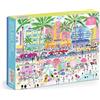 Galison Michael Storrings South Beach Miami 1000 Piece Puzzle