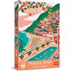 Trefl Premium Plus Quality - Puzzle The Art of Colour: Positano, Italia - 1000 Pezzi, Serie Piena di Colori, Tessere Perfettamente Corrispondenti, per Adulti e Bambini dai 12 Anni
