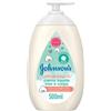 Johnson's Baby, Crema Liquida Viso e Corpo, Cottontouch, 500m