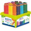 FILA Pastelli Colorati a Matita Giotto Stilnovo Maxi - Schoolpack 144 Pezzi