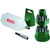 Bosch 2607019503 Set Misto, Inserti Avvitamento Bittone, 25 Pezzi