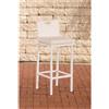 CLP Sgabello Mari bianco crema