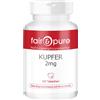 Fair & Pure® Rame bisglicinato 2mg Integratore di rame Buona disponibilità
