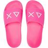 Sun 68 Slippers Logo Fuxia Fluo Ciabatte Fascione Donna