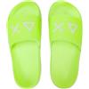 Sun 68 Slippers Logo Giallo Fluo Ciabatte Fascione Donna