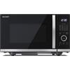 Sharp Sharp YC-QG234AE-B forno a microonde Superficie piana Microonde combinato 23 L 900 W Nero YC-QG234AE-B-RFB