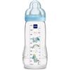 Mam - Easy Active Biberon In Plastica 4M+ Azzurro Confezione 330 Ml