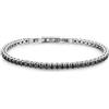 Brosway Bracciale Uomo, Bracciale Tennis in Acciaio | Collezione Avantgarde - BVD33