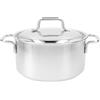 Demeyere Apollo 7 Casseruola con coperchio - 20 cm, 18/10 acciaio inossidabile