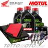 Motul - Hiflo - NGK Tagliando HONDA CBR 600 RR ABS 2009-2017 / Kit Olio Motul 5100 Filtri Candele