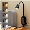 WOKWOYIO Lampada da lettura da letto con interruttore a mano, lampada da lettura a LED con presa USB e interruttore touch, dimmerabile e 5 colori, luce da lettura libro con collo di cigno flessibile