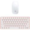 Apple Magic Mouse + Magic Keyboard Rosa con batteria integrata (Ricondizionato) - Italiano - Eccellente