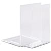 Maul acrilico fermalibri Bianco, 16 x 15 x 21 cm lREP