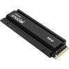 Crucial P510 SSD 1TB PCIe 5.0 x4 Gen5 NVMe M.2 con Dissipatore, Velocità fino a 11.000 MB/s Lettura, 9.500 MB/s in Scrittura, PC Desktop e PS5, TLC NAND, Hard Disk Interno - CT1000P510SSD5-01