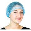 GARDENING - Srl Cuffia Monouso in TNT Blu Non Sterile 100 Pezzi