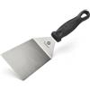 De Buyer Spatola a Gomito FKOfficium in Acciaio Inox, Lunghezza 30 cm, 4232.00, Inossidabile, Nero