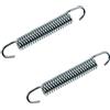 cyclingcolors 2x Molla scarico 65mm telaio per moto ciclomotore molle gancio compatibile con AM6 Minarelli