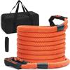 VEVOR Corda da Traino per Recupero Cinetico, Cinghia da Strappo Fuoristrada per Carichi Pesanti Fuoristrada, 25,4 mm x 9,1 m, 17237 kg, Cinghia per Strappi Resistente Jeep Auto Camion SUV, Nylon