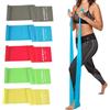 Lianjindun Set di 5 fasce di resistenza professionali, senza lattice, elastiche, per allenamento, per donne o uomini, set di fasce elastiche per fisioterapia, yoga, pilates