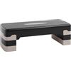 Ultrasport Step Fitness per Aerobica I Stepper Fitness Casa I Antiscivolo, Regolabile su 3 Altezze I Step Palestra, Stepboard, Stepbench 68 x 28 cm, Grigio