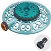 Melnor 65101-AMZ Irrigatore in metallo a 8 modalità e adattatore per prodotti QuickConnect, Amazon Bundle, verde uva spina