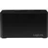LOGILINK LogiLink CR0046 dock/riproduttore di porte per laptop USB 3.2 Gen 1 (3.1 Gen 1) cablato Type-C nero