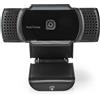 Nedis Webcam Nedis - 2K@30fps - Messa a fuoco automatica - Microfono incorporato - Nero