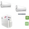 CLIMATIZZATORE DUAL 9+9 CONDENSATO AD ACQUA HT BREEZELESS MIDEA DC INVERTER A++A+ GAS R-32 POMPA DI CALORE WI FI INCLUSO LINEA 2026